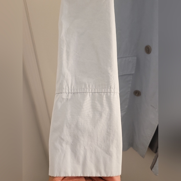 Calvin Klein| Powder Blue | Waterproof Trench Coat| Size M - Picture 5 of 10